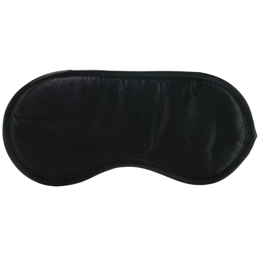 Sex & Mischief Satin Blindfold in Black