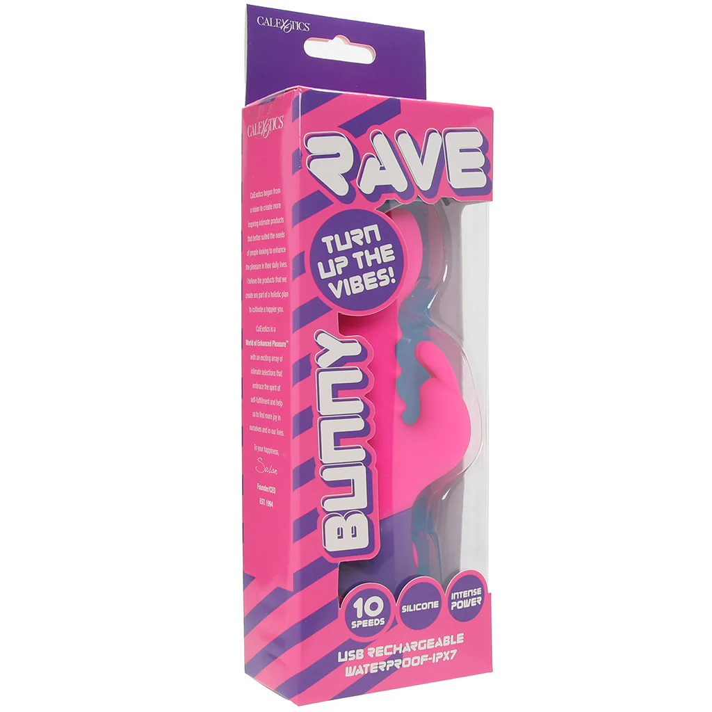 Rave Silicone Bunny Rabbit Vibe
