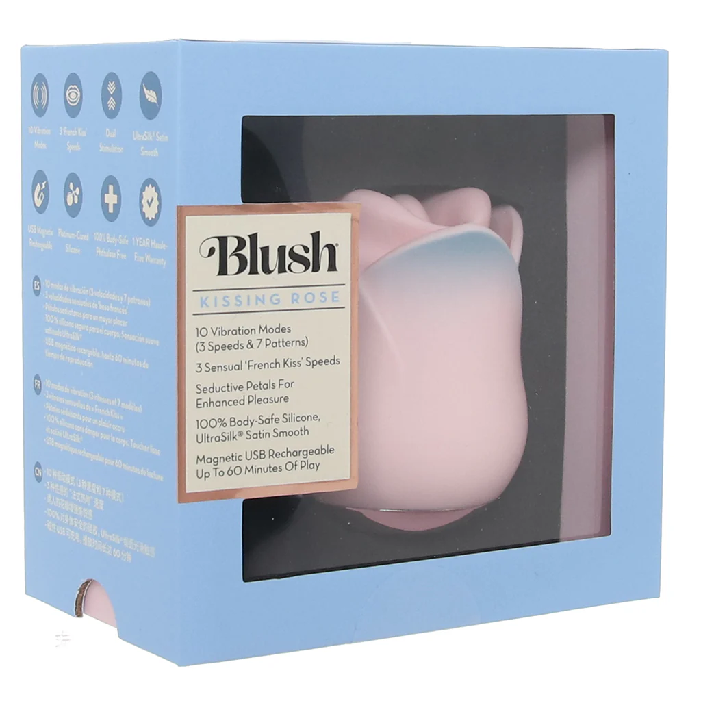 Blush Kissing Rose Vibe